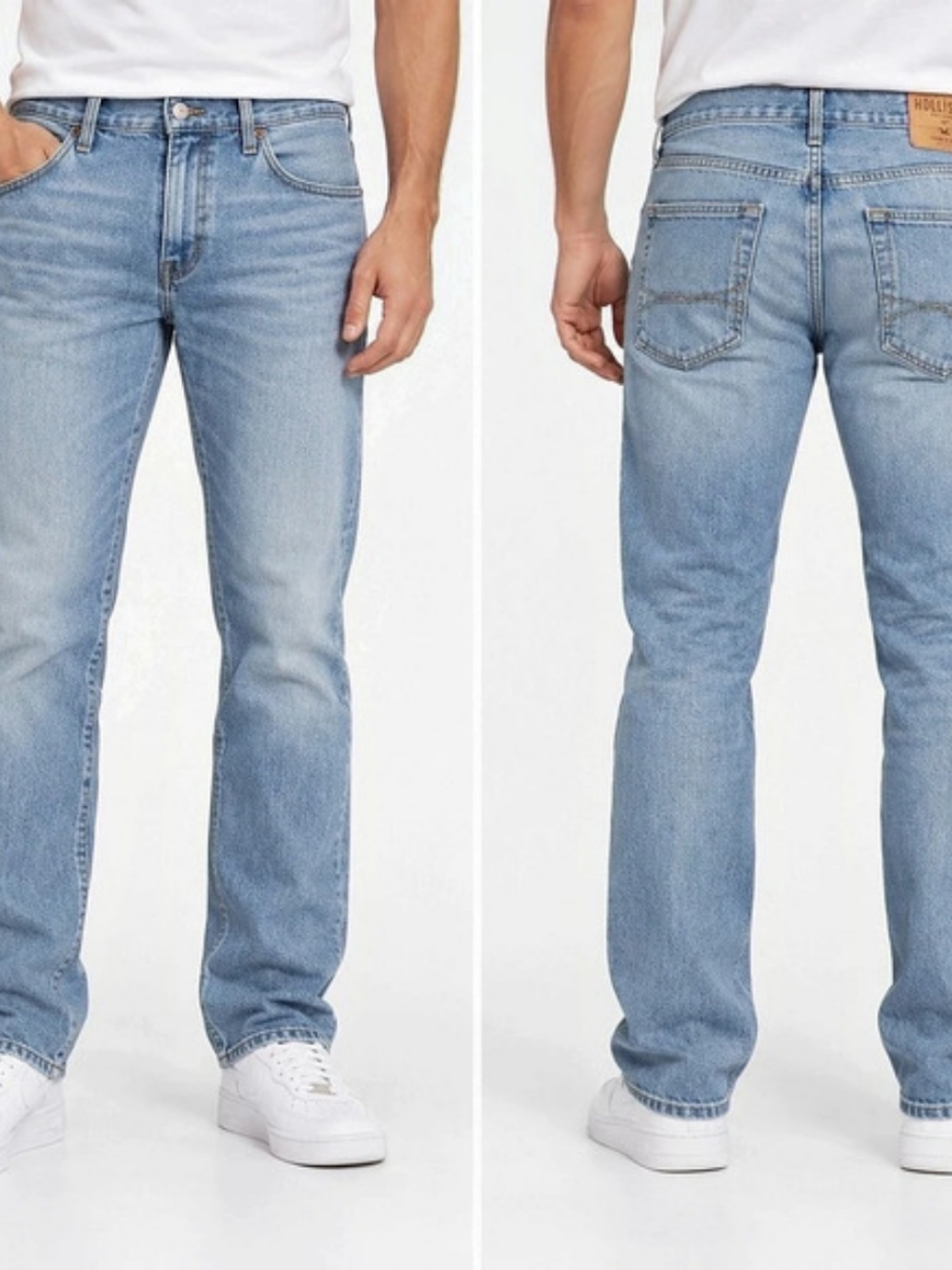Hollister Straight Jeans Men's Blue Waist 34x32
